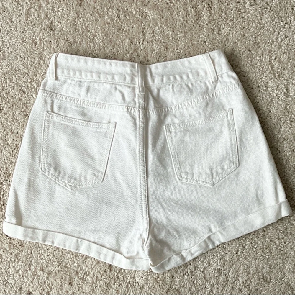 Shein | White Denim Women's Shorts - Picture 8 of 8